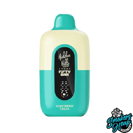 Honeyberry Cream - Hidden Hills x Fifty Bar 20k Puffs - Disposable Vape