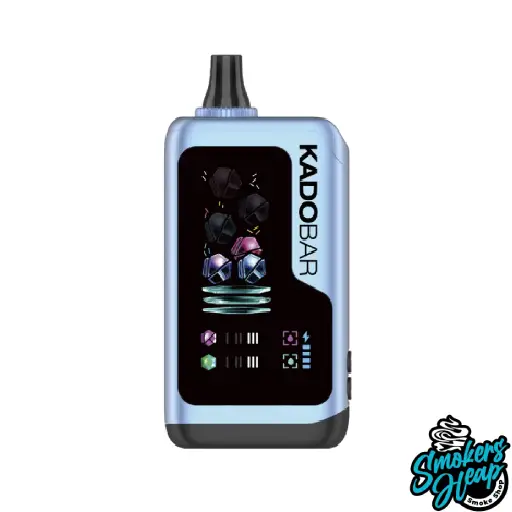 Kado Bar x Adjust Blue Razz + Lemon Headz NI40K Ice + Nic Control Vape