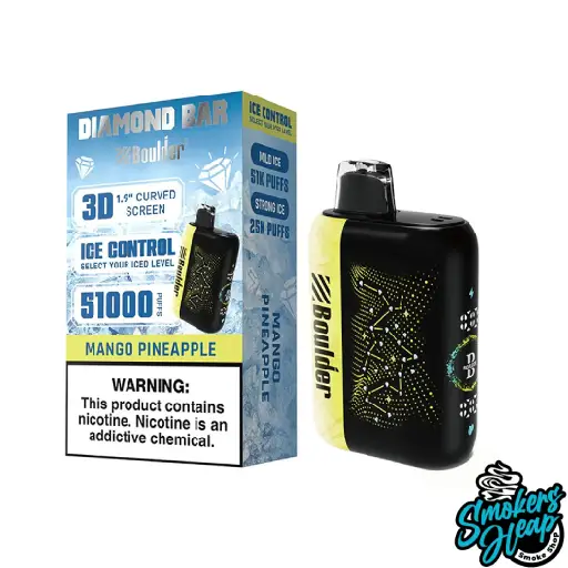 Mango Pineapple - Boulder Diamond Bar 51K Puffs - Disposable Vape