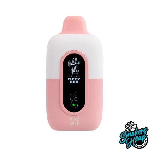 Pink Milk - Hidden Hills x Fifty Bar 20k Puffs - Disposable Vape