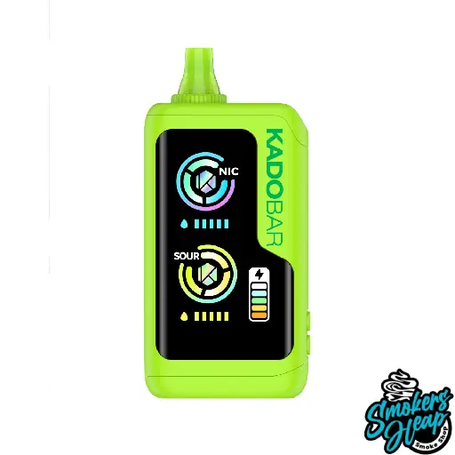 Sour Apple Hard Candy Kado Bar Sour and Nic Control 40K Vape