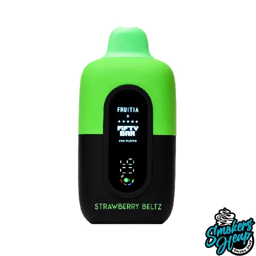 Strawberry Beltz - Fruitia X Fifty Bar 20K Puffs - Disposable Vape