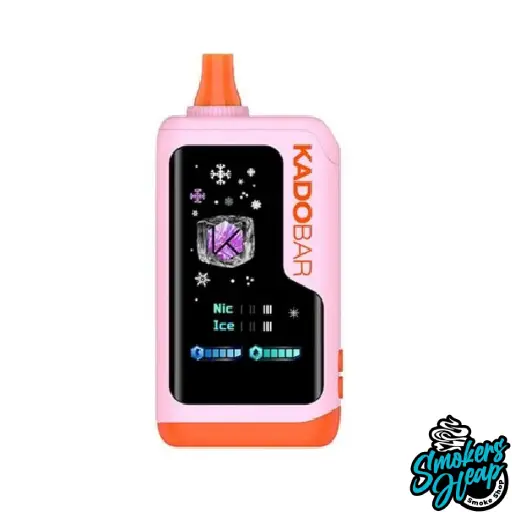 Strawberry Orange Freeze Kado Bar NI40K Ice+ Nic Control Disposable Vape