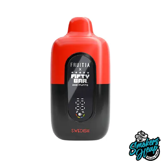 Swedish - Fruitia X Fifty Bar 20K Puffs - Disposable Vape