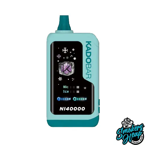 The Real Miami Mint Kado Bar NI40K Ice + Nic Control Vape