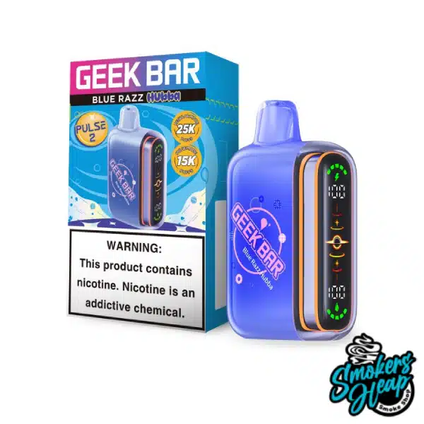 Blue Razz Hubba - Geek Bar Pulse 2 25000 Puffs Disposable Vape