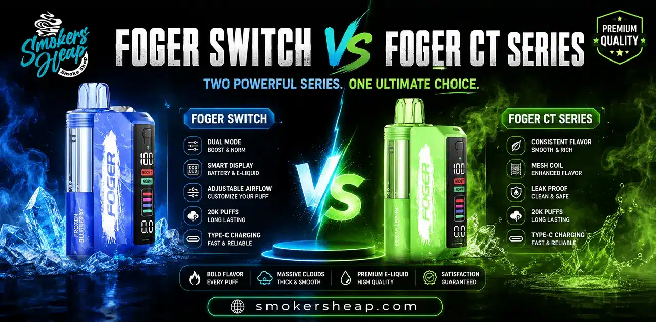 Foger Switch vs Foger CT Series
