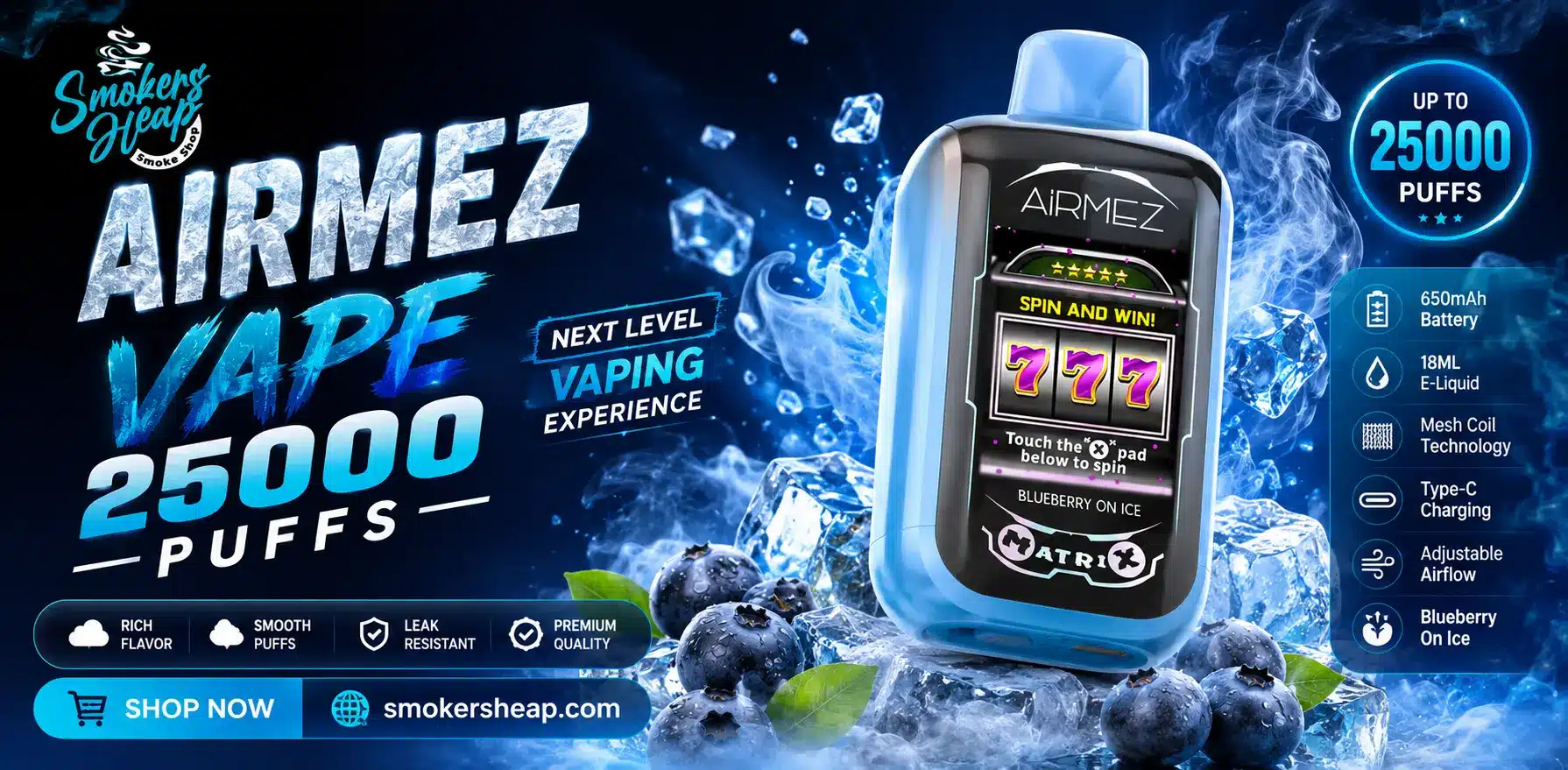 airmez vape 25000 puffs