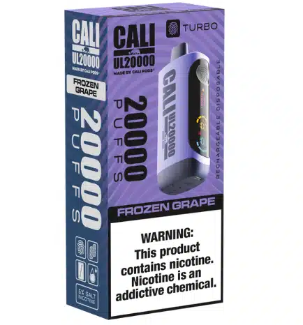 Frozen Grape Cali UL 20000 Puffs Disposable Vape