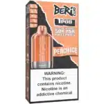 Peach Ice Beri Cliq 50000 Puffs Disposable Vape Kit