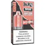 White Strawberry Beri Cliq 50000 Puffs Disposable Vape Kit