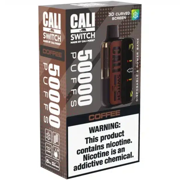 Coffee Cali Switch 50000 Puffs Disposable Vape