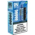Frozen Blue Raspberry Cali Switch 50000 Puffs Disposable Vape