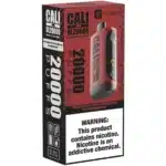 Frozen Strawberry Raspberry Cali UL 20000 Puffs Disposable Vape