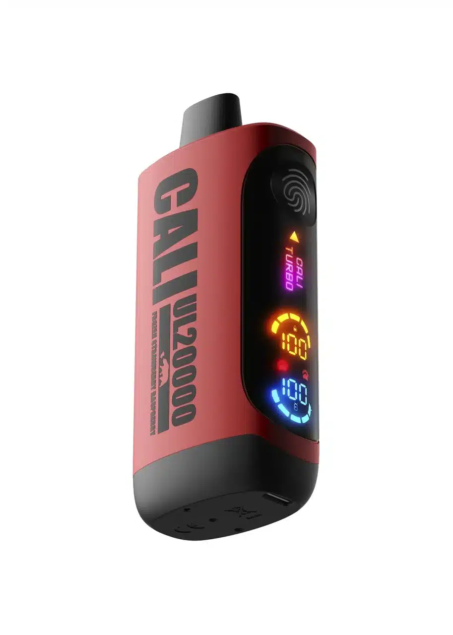 Frozen Strawberry Raspberry Cali UL 20000 Puffs Disposable Vape - Image 2